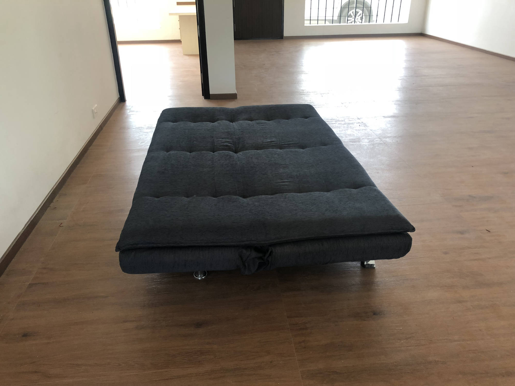 Sofa-cum-bed in living area